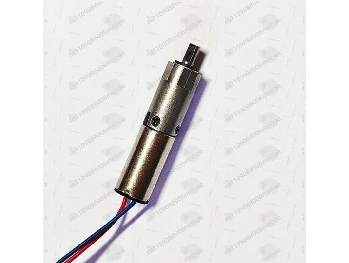 Moteur 6 mm, boîte de vitesses entièrement métallique, moteur à engrenages à coupelle creuse 3,7 V, mini-moteur micro