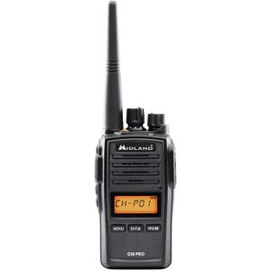 Midland Funkgerät G18 Pro NC, lizenzfrei, PMR446, 12km Reichweite, wasserfest