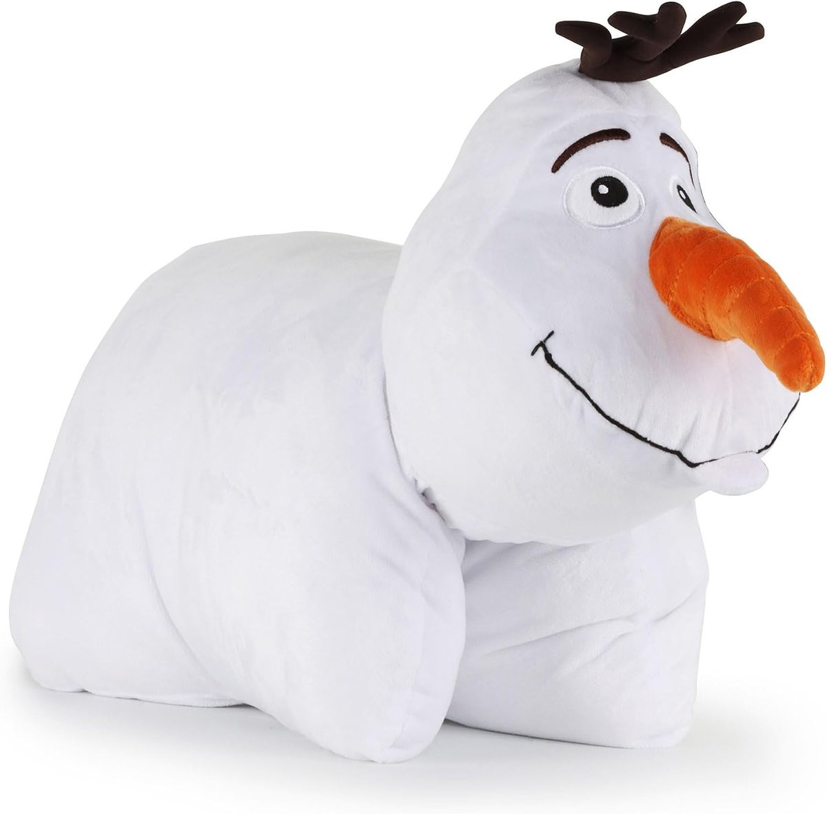 Zacht pluche knuffelkussen met riemsluiting voor kinderen