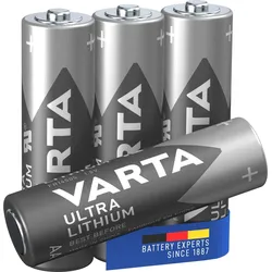 VARTA Ultra Lithium AA Blister 4