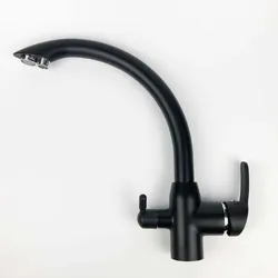 Wasserhahn 3in1 GRANDE (4 Farben) schwarz