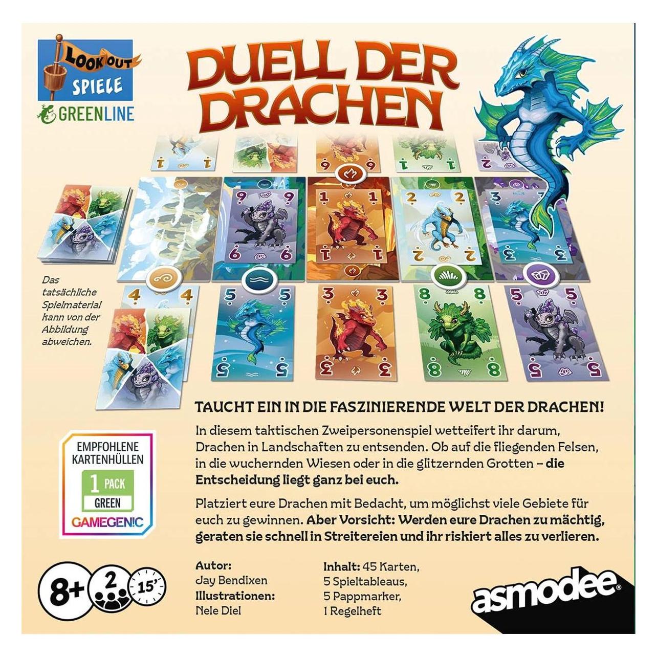 Lookout Duell der Drachen (Deutsch, 2 Spieler) (LOOD0079)