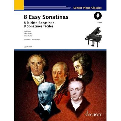 8 leichte Sonatinen -