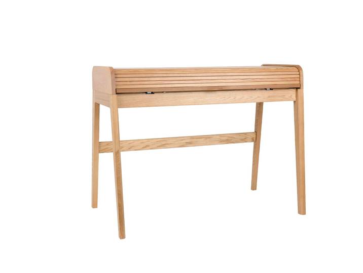 Zuiver Barbier Schreibtisch furniert Holz 110x61 cm