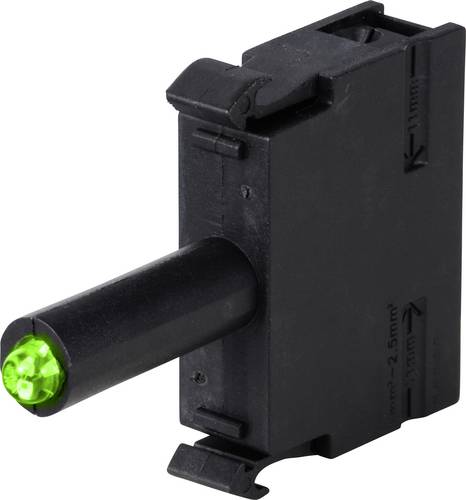 TRU COMPONENTS LED-G/12-24V MODULE LED Grün 12 V/AC, 12 V/DC, 24 V/AC, 24 V/DC