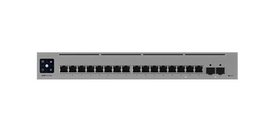 Ubiquiti UniFi USW Pro Max 16-Port Switch Layer 3, Etherlighting USW-PRO-MAX-16-POE