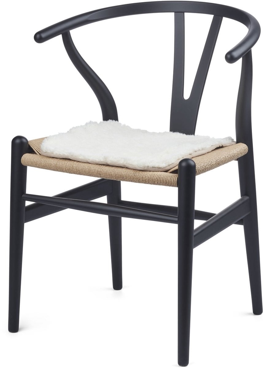Sheepskin House Kortharig Schapenvacht Seat Cover Zero Waste 35x35 cm