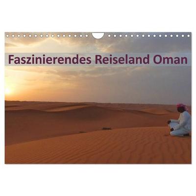 Faszinierendes Reiseland Oman (Wandkalender 2027 DIN A4 quer), CALVENDO Monatskalender