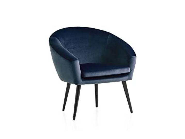 Traumnacht Theo Relaxsessel mit Armlehnen Samt Türkis 65x74x81 cm Cocktailsessel bequemer Polstersessel kompakt deutscher Qualitätsstandard