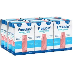 Fresubin energy fibre Drink Erdbeere Trinkflasche