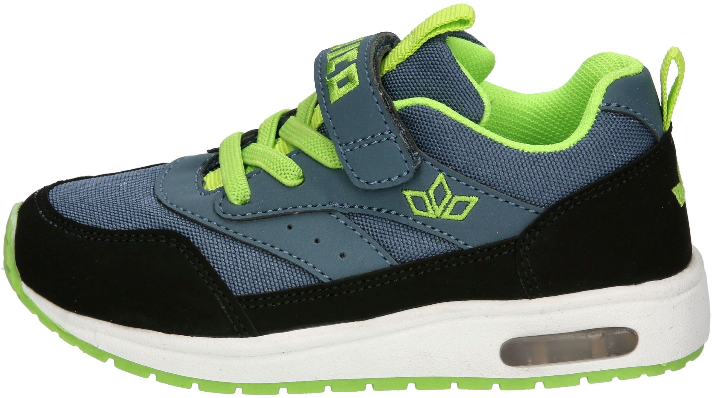 Sneaker LICO "Freizeitschuh Blinky Boy", Jungen, Gr. 32, grau, Synthetik, Schuhe Sneaker grau 32