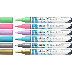 Schneider Acrylmarker Paint-It 310 2mm VE=10x6 Farben