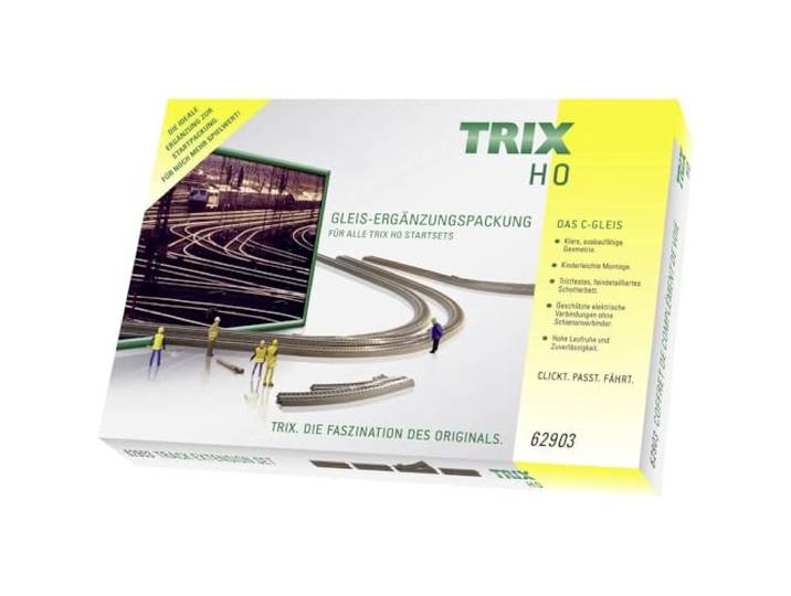 Trix 62903 aanvullende set C 3 - spoor H0 - rails en wissels