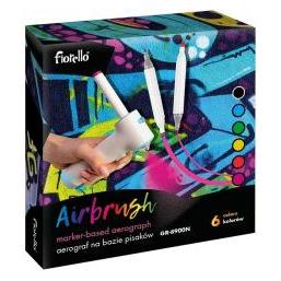 Fiorello Airbrush-Sprühfarbstifte, 6 Farben (70187856)