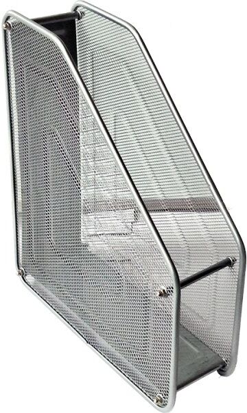 Office Mesh Tidsskriftsholder   Sølv