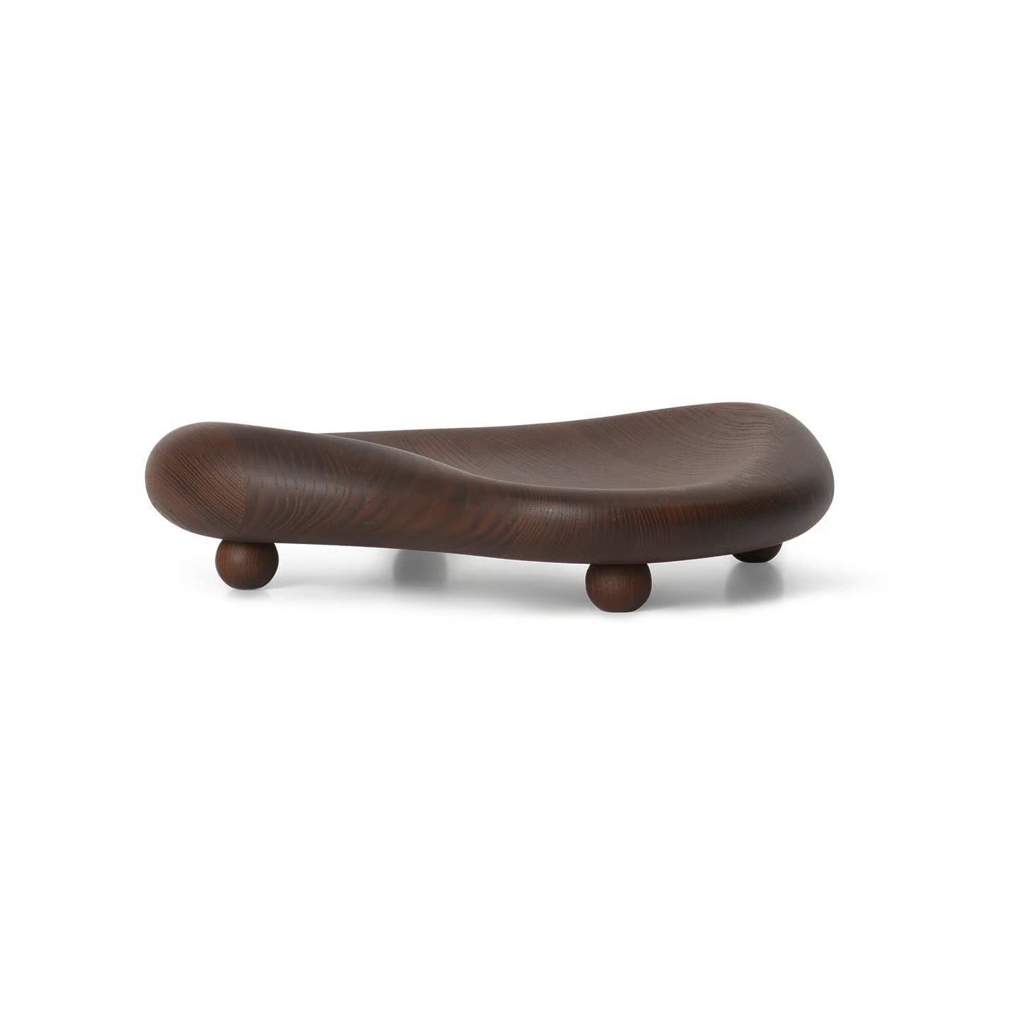 Ferm Living Cairn Centrepiece Bowl Donkerbruin