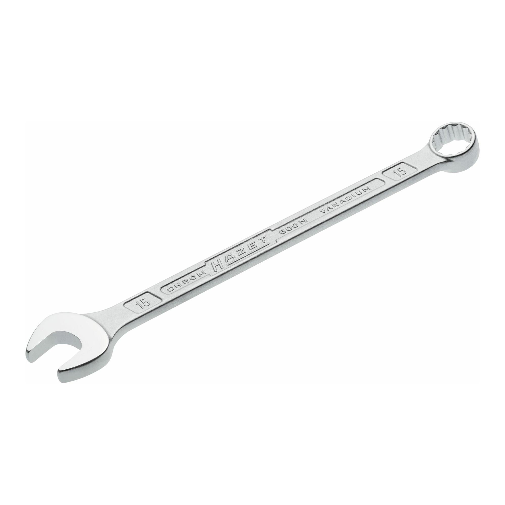 HAZET Ring-Maulschlüssel 600N-15 15 mm)