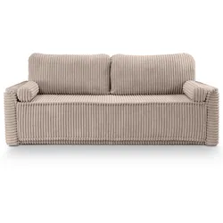 Schlafsofa Grubs Graubeige