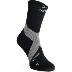 X-Socks, Unisex, Sportsocken, Bike Expert Crew (42 - 44), Schwarz, Blau