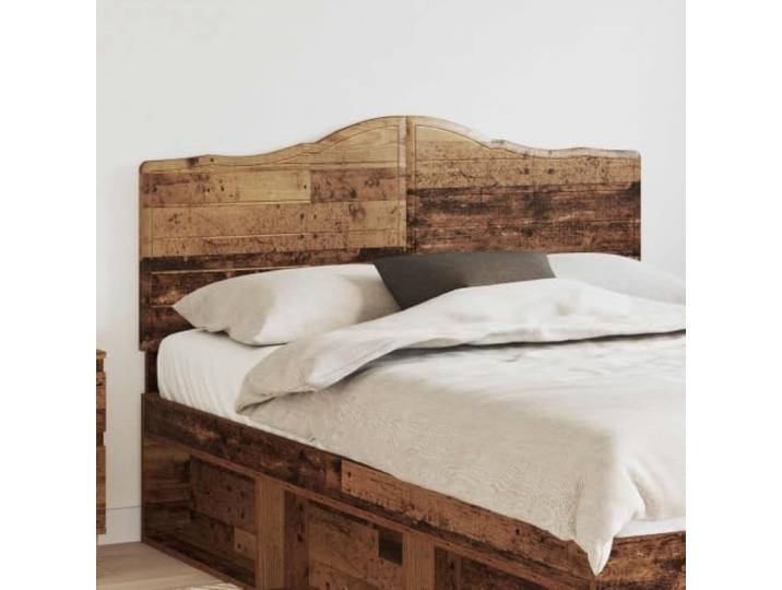 RJPLMFV Kopfteil aus antikem Holz Modernes Design, einfache Montage, kompatibel mit verschiedenen Größen, sorgfältige Verarbeitung