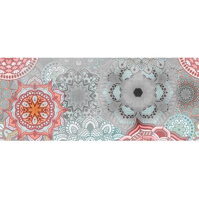 Fototapete ARCHITECTS PAPER "Mandala Artwork", bunt (grau, orange, rosa), B:6m L:2,5m, Vlies, Tapeten, Vlies, Wand, Schräge