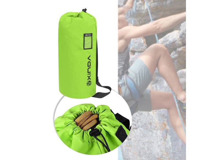 Sac à lancer étanche avec fermeture à cordon d'escalade, accessoires de jardinage, seau de travail de grande capacité, sac pratique pour arboriste