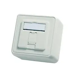 Telegärtner Modul-Aufnahme AP 80x80 1fach aws leer 100021381