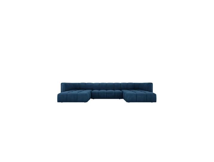 Design Panorama-Sofa Adams Chenille Königsblau chosen by Bloomingloft