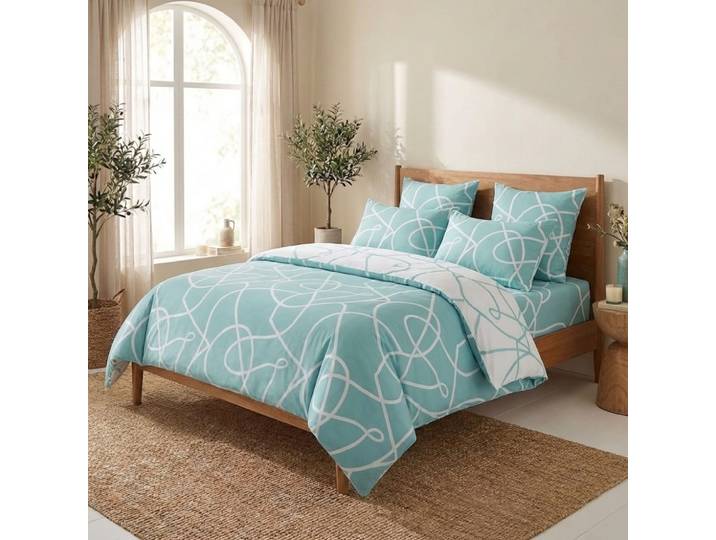 Parure de lit coton à motifs 240x260 cm