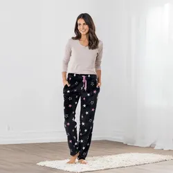 ELLENOR Kuschel-Pyjama-Hose, für Damen