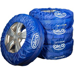 Alca Reifentaschen 563400, bis 18 Zoll, bis 285mm Reifenbreite, waschbar, 4 Stück
