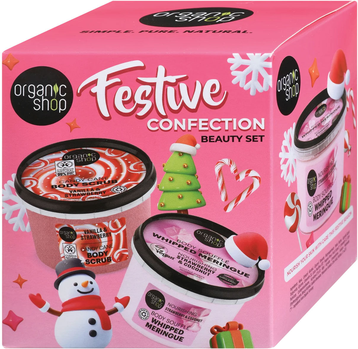 ORGANIC SHOP Festive Confection Beauty Gift Set