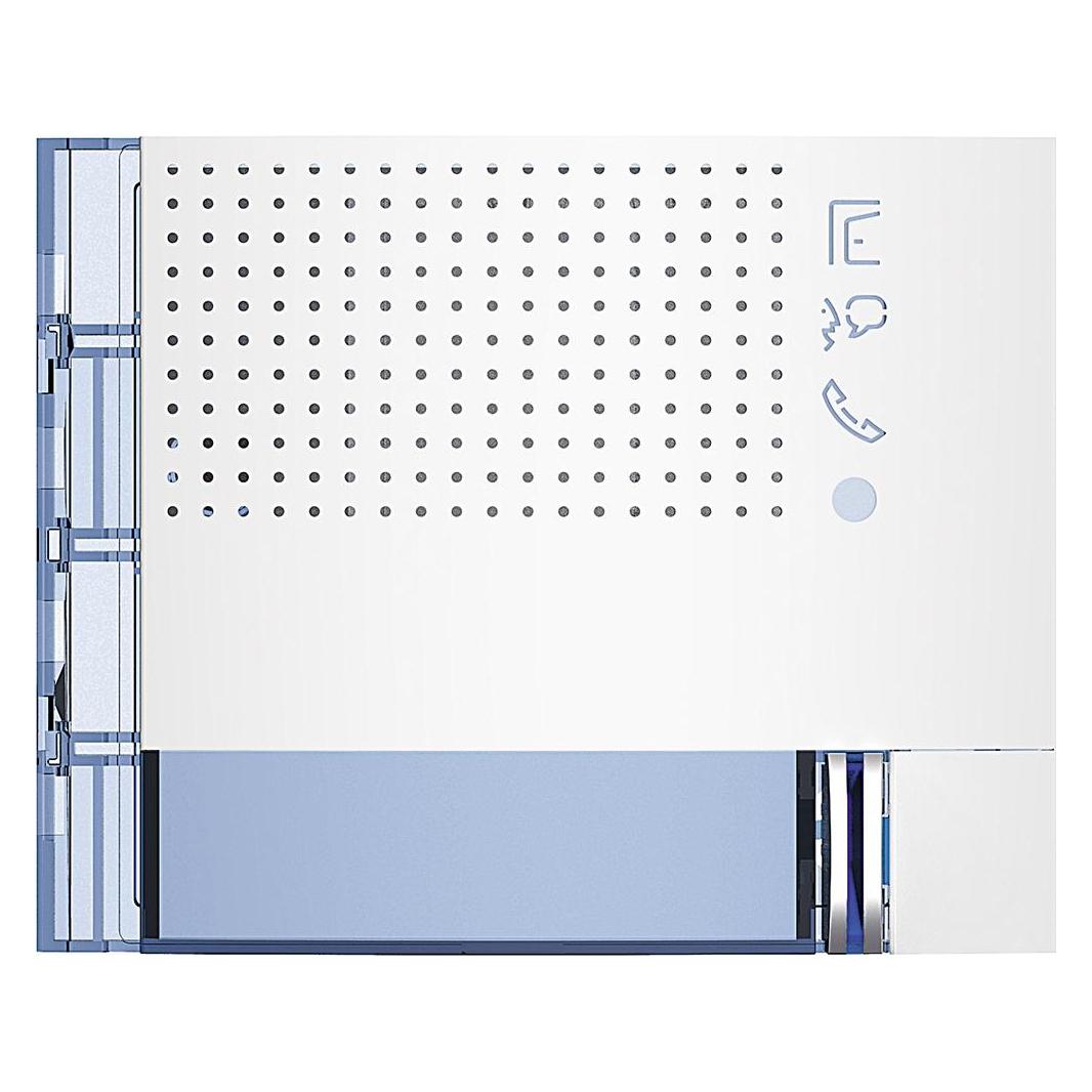 Bticino Frontblende Lautsprecher LED 1Rt Allwhite (351112)