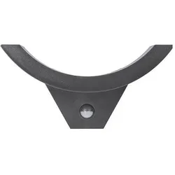Orno, Gartenbeleuchtung, ADOP6119GLPMR4LEDWandleuchte 'Spinel' IP54 4000K10W anthrazit Kunststoff mit PIRSensor (800 lm, IP54)