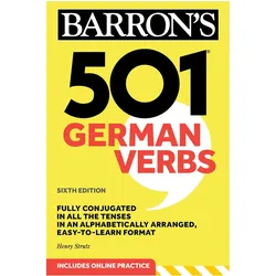 501 German Verbs, Sixth Edition, Schulbücher von Henry Strutz