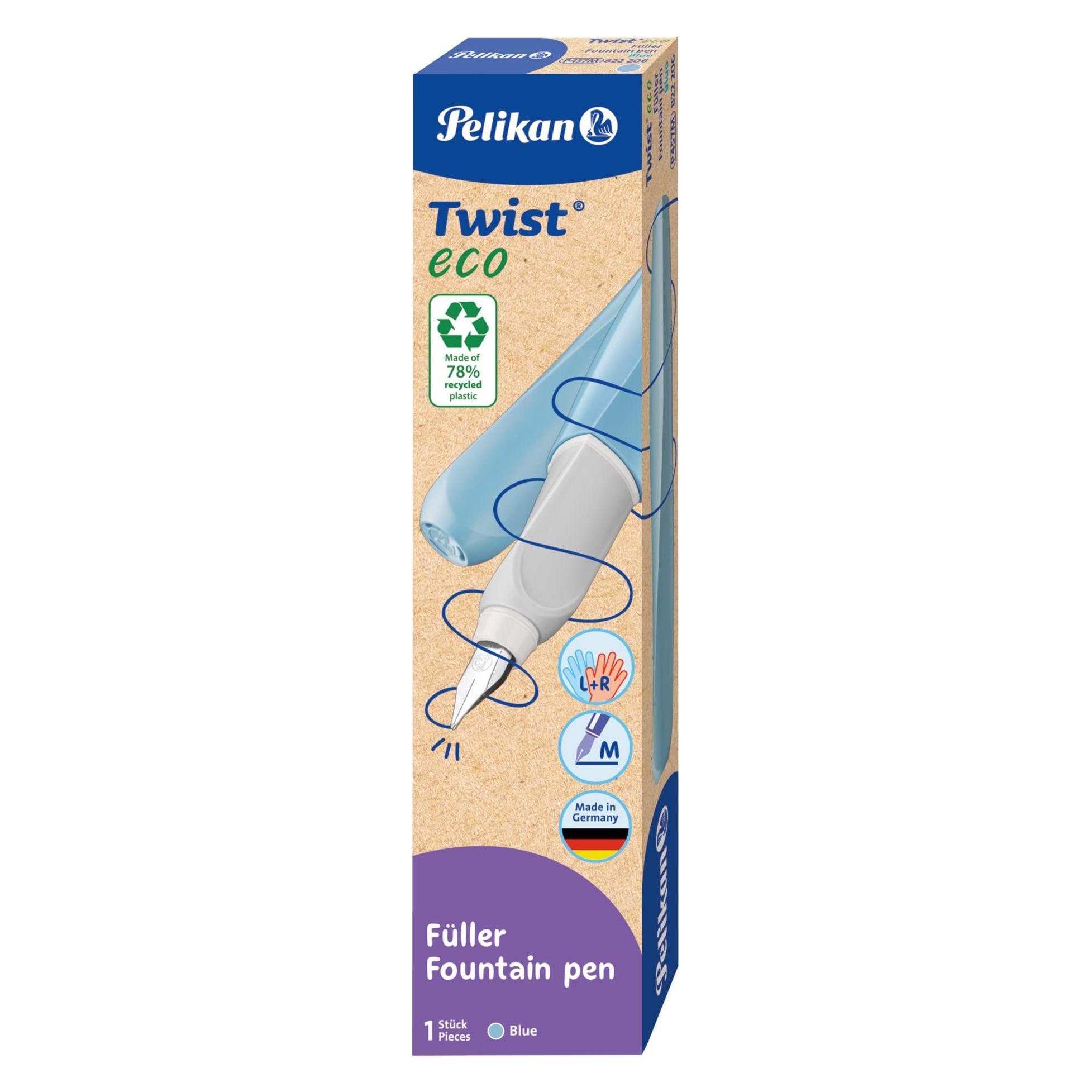 Pelikan Twist Fllhalter eco, blau (1x) (822206)