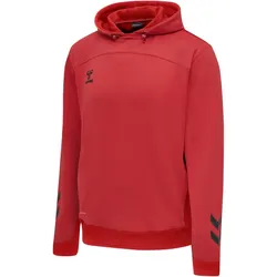 hummel LEAD Polyester Hoodie true red XXL