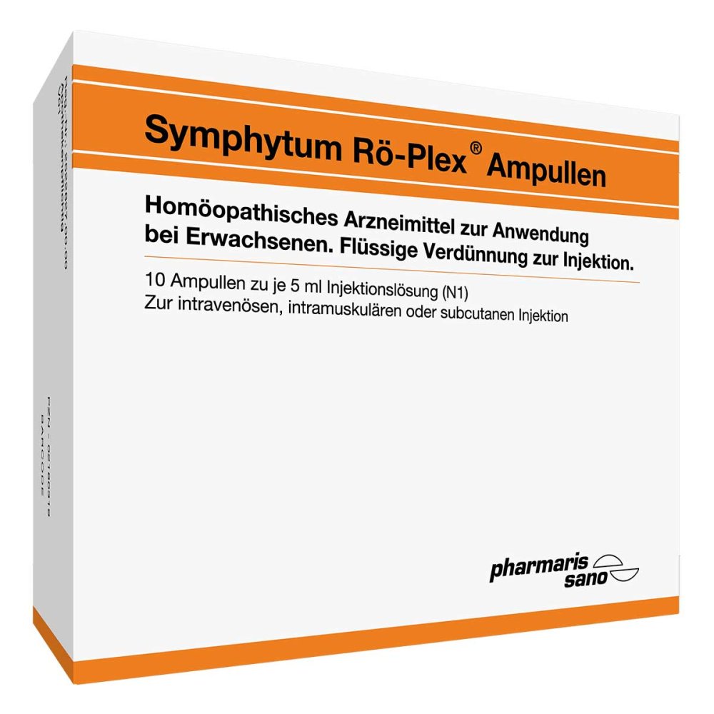 medphano Arzneimittel GmbH Symphytum Rö Plex Ampullen 02180319