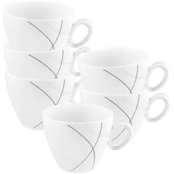 Seltmann, Tasse, Trio Highline Kaffeetassen (230 ml, 6x)