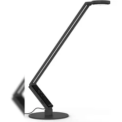 Tischleuchte Luctra table pro 2 radial Fußplatte rund schwarzgrau