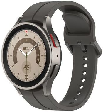 Everyday Crate Samsung Galaxy Watch 6 Band Soft Silicone Replacement Watch Strap For Galaxy Watch 6 Classic dark Gray