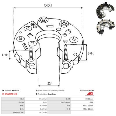 AS-PL Gleichrichter, Generator ARC0101