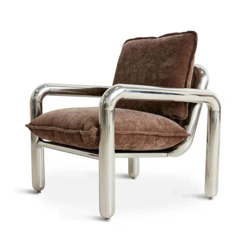 HKliving fauteuil Chrome Lounge