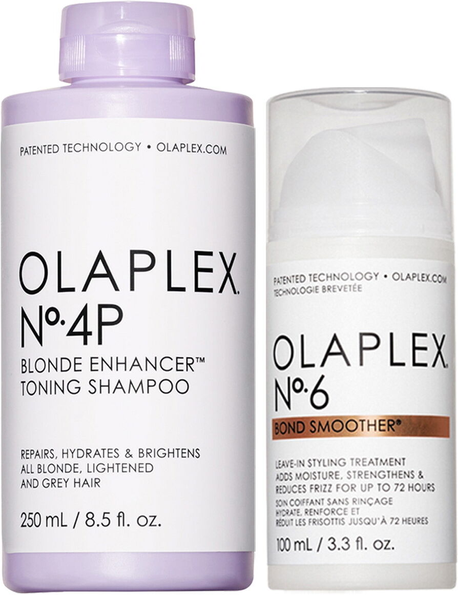 350ml Olaplex No Yellow + Leave-In (No.4P 250ml + No.6 100ml)