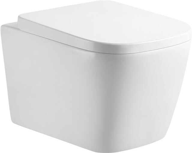 Fukana WC suspendu sans rebord 201950000 blanc, softedge, lavable, 495x365mm