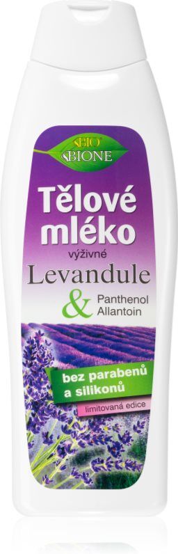 Bione Cosmetics Lavender lait corporel nourrissant 500 ml