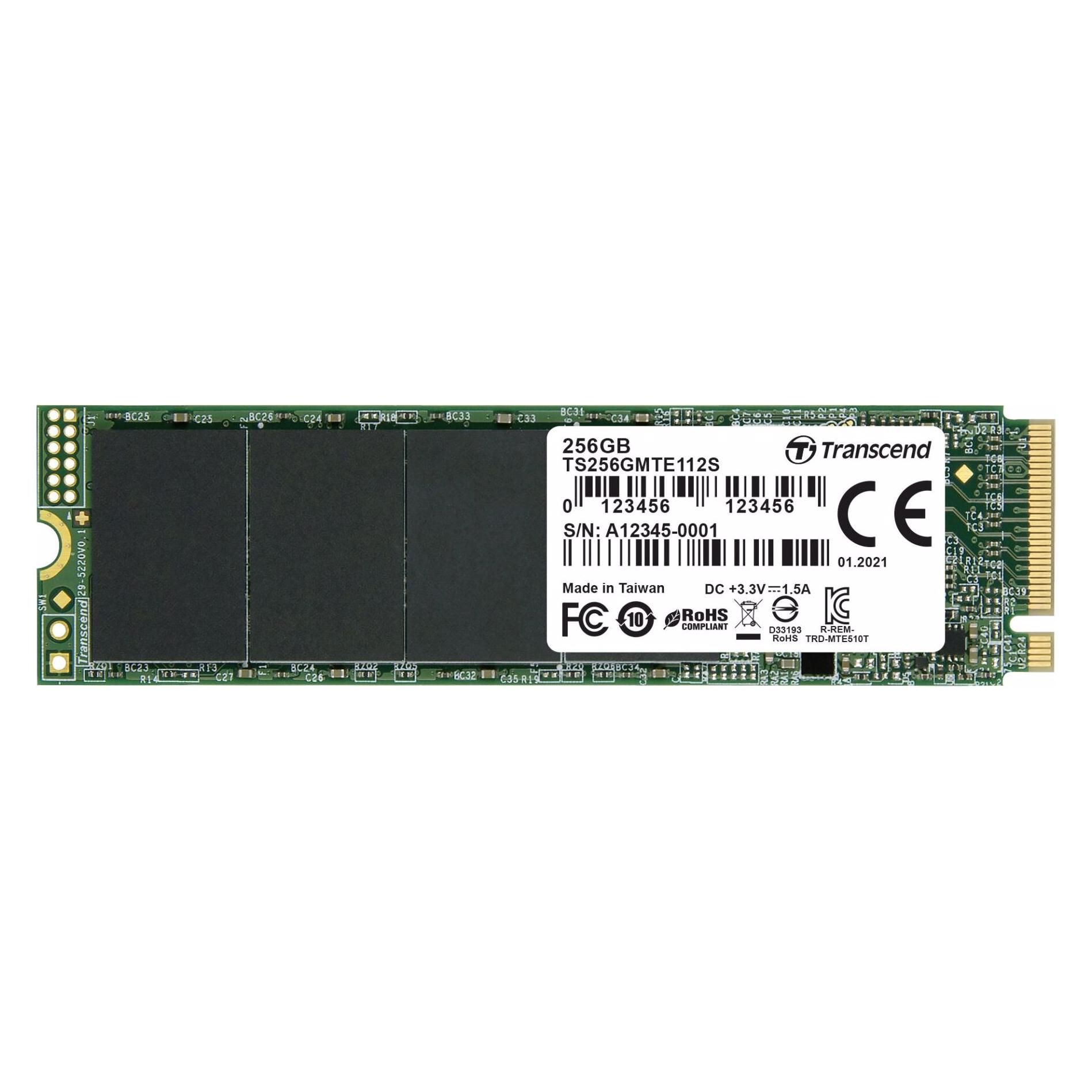 Transcend 112S (256 GB, M.2 2280) (TS256GMTE112S)