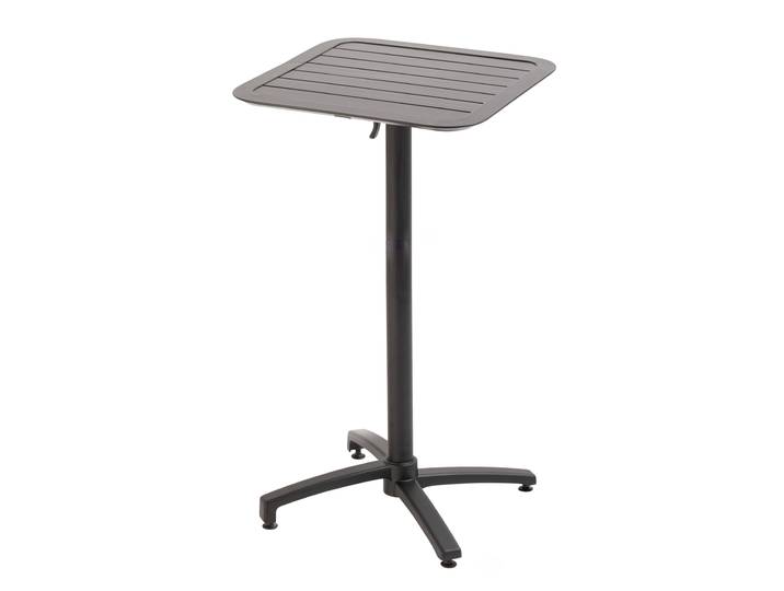 Oviala - Table haute extérieure mange-debout 60x60x108 cm en aluminium