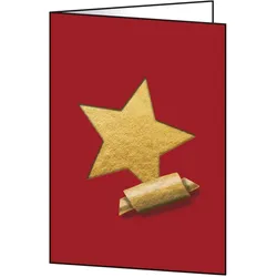 Sigel, Grusskarte + Briefpapier, W'Karten Cut-out We A6/5 10+10 (10 Stk.)