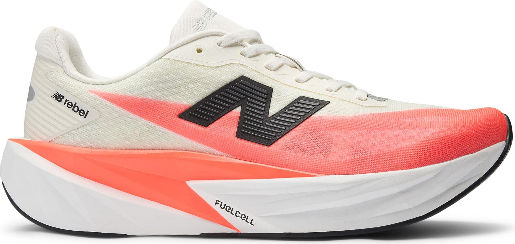 New Balance FuelCell Rebel v5 Urgent Red White - EU 39.5